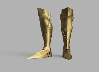 Vincent Valentine's Remake Accessories + Armor [3D Print Files] 3D Files cosplay DangerousLadies