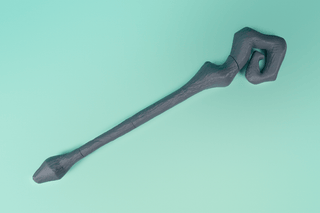 Vivi's Black Mage Staff [3D Printed Kit] 3D Printed Kit cosplay DangerousLadies