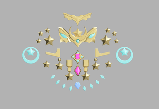 Warlock's Doki Doki Accessories [3D Print Files] 3D Files cosplay DangerousLadies