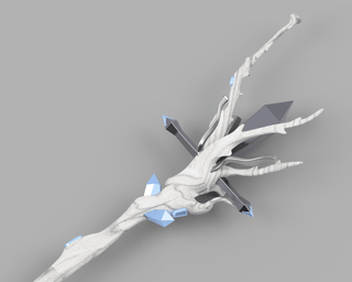 White Mage's Blade's Mercy [3D Print Files] 3D Files cosplay DangerousLadies