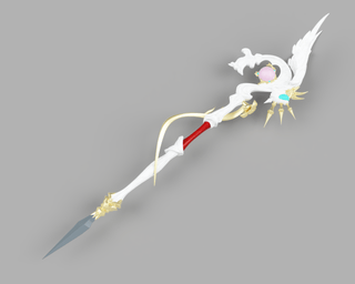 White Mage's Sharpened Cane of the White Tsar [3D Print Files] 3D Files cosplay DangerousLadies