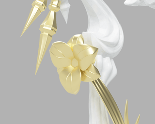 White Mage's Sharpened Cane of the White Tsar [3D Print Files] 3D Files cosplay DangerousLadies