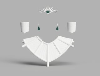 Wicander Halovar's Armour and Accessories [3D Print Files] 3D Files cosplay DangerousLadies