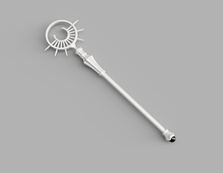 Wicander's Staff [3D Print Files] 3D Files cosplay DangerousLadies