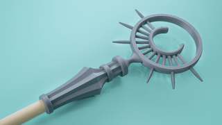 Wicander's Staff [3D Printed Kit] 3D Printed Kit cosplay DangerousLadies