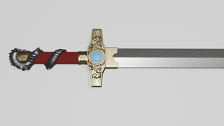 Yona's Sword and Sheath [3D Print Files] 3D Files cosplay DangerousLadies