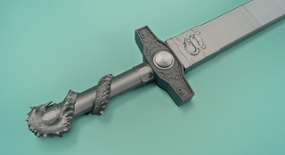 Yona's Sword and Sheath [3D Printed Kit] 3D Printed Kit cosplay DangerousLadies