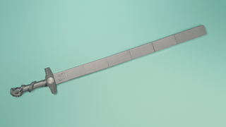 Yona's Sword and Sheath [3D Printed Kit] 3D Printed Kit cosplay DangerousLadies