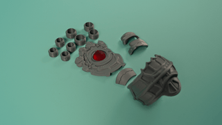 Yuri's Fetters of Dromi Hero Relic [3D Printed Kit] 3D Printed Kit cosplay DangerousLadies