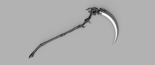 Zero's Order Death Scythe [3D Print Files] 3D Files cosplay DangerousLadies