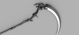 Zero's Order Death Scythe [3D Print Files] 3D Files cosplay DangerousLadies