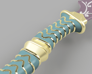 Zidane Mage Masher Daggers [3D Print Files] 3D Files cosplay DangerousLadies