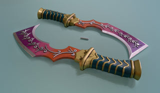 Zidane's Mage Masher Daggers [3D Printed Kit] Jewelry cosplay DangerousLadies