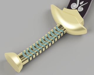 Zidane's Mage Masher Dissidia Glaive [3D Print Files] 3D Files cosplay DangerousLadies