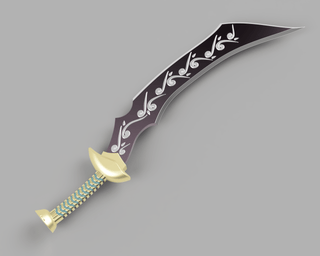 Zidane's Mage Masher Dissidia Glaive [3D Print Files] 3D Files cosplay DangerousLadies