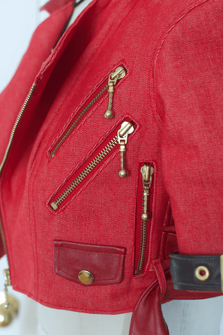 Aerith's FF7 Remake Jacket Costume Commissions cosplay DangerousLadies