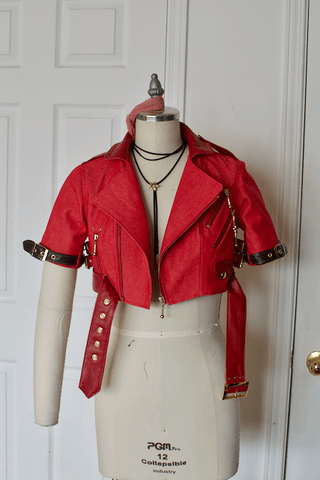 Aerith's FF7 Remake Jacket Costume Commissions cosplay DangerousLadies