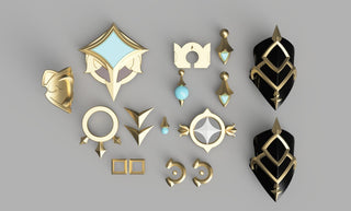 Aether's Accessories [3D Print Files] 3D Files cosplay DangerousLadies