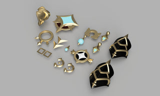 Aether's Accessories [3D Print Files] 3D Files cosplay DangerousLadies