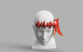 Alexiel's Headdress [3D Print Files] 3D Files cosplay DangerousLadies