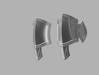 Alisaie Leveilleur's Endwalker Knee Armour [3D Print Files] 3D Files cosplay DangerousLadies