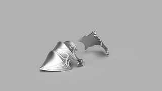 Alisaie Leveilleur's Endwalker Shoulder Armour [3D Print Files] 3D Files cosplay DangerousLadies