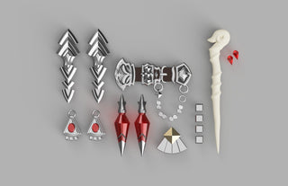 Alisaie Leveilleur's Shadowbringers Accessories [3D Print Files] 3D Files cosplay DangerousLadies