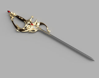 Alisaie's Charion Rapier [3D Print Files] 3D Files cosplay DangerousLadies