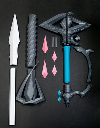 Alisaie's Hailstorm Rapier [3D Printed Kit] 3D Printed Kit cosplay DangerousLadies