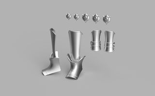 Annette's Three Hopes Accessories [3D Print Files] 3D Files cosplay DangerousLadies