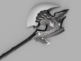 Ardbert's Bravura Axe [3D Print Files] 3D Files cosplay DangerousLadies