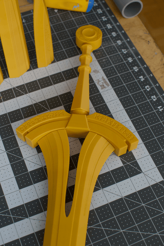 Arthur's Excalibur [3D Printed Kit] 3D Printed Kit cosplay DangerousLadies