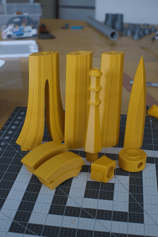 Arthur's Excalibur [3D Printed Kit] 3D Printed Kit cosplay DangerousLadies