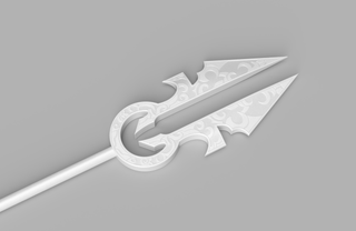 Avacyn's Moonsilver Spear [3D Print Files] 3D Files cosplay DangerousLadies