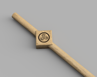 Avatar's Quarterstaff[3D Print Files] 3D Files cosplay DangerousLadies