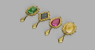 Bayonetta's Keychain Gems [3D Print Files] 3D Files cosplay DangerousLadies