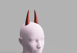 Blood Demon's Horns [3D Print Files] 3D Files cosplay DangerousLadies