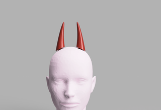 Blood Demon's Horns [3D Print Files] 3D Files cosplay DangerousLadies