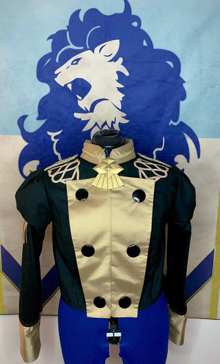 Blue Lions Flag Fabric Textiles cosplay DangerousLadies