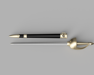 British Prosecutor Reaper's Sword [3D Print Files] 3D Files cosplay DangerousLadies