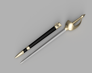 British Prosecutor Reaper's Sword [3D Print Files] 3D Files cosplay DangerousLadies