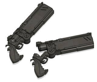 Vash the Stampede's Peace Maker Gun [3D Print Files] 3D Files cosplay DangerousLadies