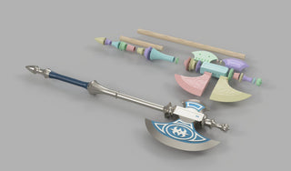 Camilla's Silver Axe [3D Print Files] 3D Files cosplay DangerousLadies