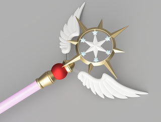 Card Captor Sakura's Dream Staff [3D Print Files] 3D Files cosplay DangerousLadies