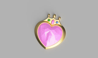 Chibi Moon's Prism Heart Compact [3D Print Files] 3D Files cosplay DangerousLadies