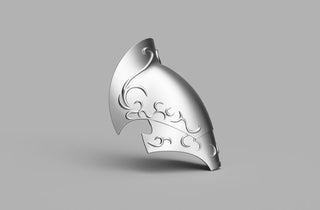 Chrom's Shoulder Pauldron [3D Print Files] 3D Files cosplay DangerousLadies