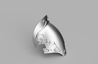 Chrom's Shoulder Pauldron [3D Print Files] 3D Files cosplay DangerousLadies