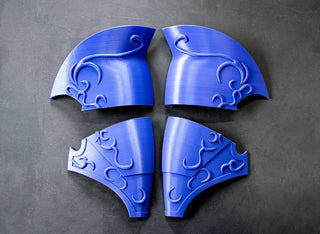 Chrom's Shoulder Pauldron Kit 3D Printed Kit cosplay DangerousLadies