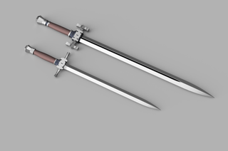 Cid "Cidolfus" Telamon's Twin Swords [3D Print Files] 3D Files cosplay DangerousLadies