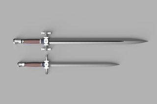 Cid "Cidolfus" Telamon's Twin Swords [3D Print Files] 3D Files cosplay DangerousLadies